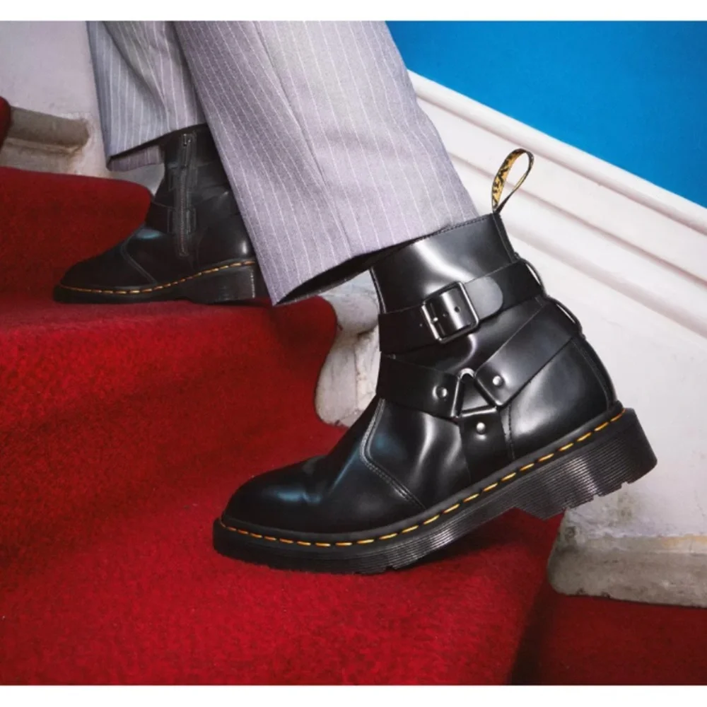 Dr. Martens Black Leather Ankle Boots - Picture 6 of 6
